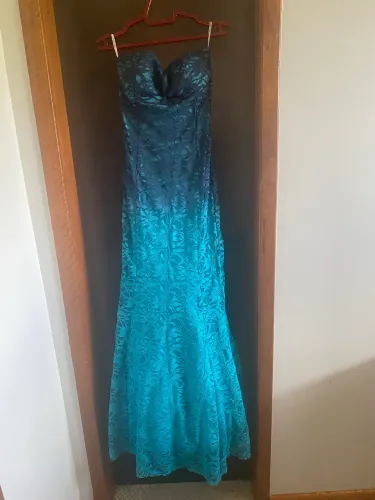 Vestido de festa sereia 