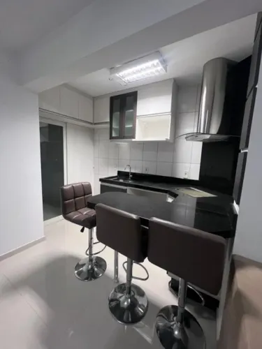 APARTAMENTO SEMI MOBILIADO COM DOIS QUARTOS NO AGUAS CLARAS