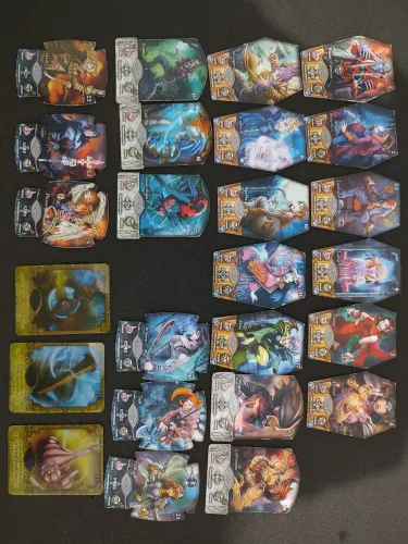 Coleção cards vampiros Elma chips