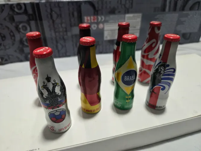 Garrafinhas da Coca-Cola Copa 2014