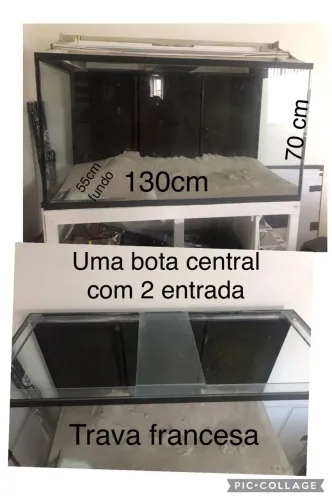 Aquário 500l completo 