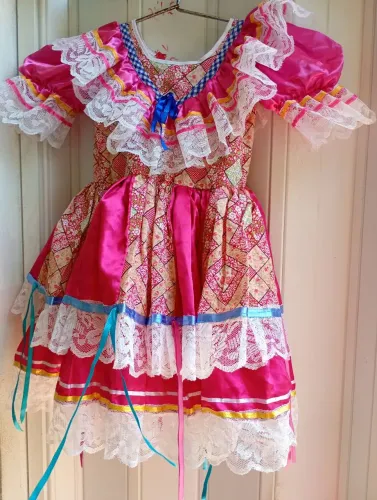 Vestido Junino Infantil