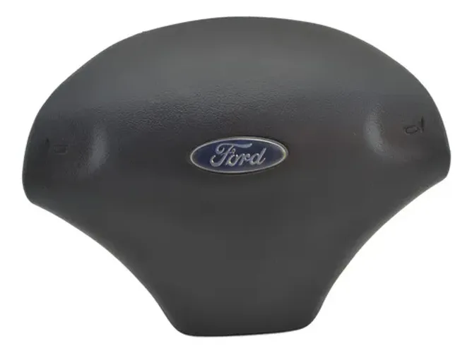 Tampa Capa Buzina Volante Ford Fiesta 2007 Original Preto
