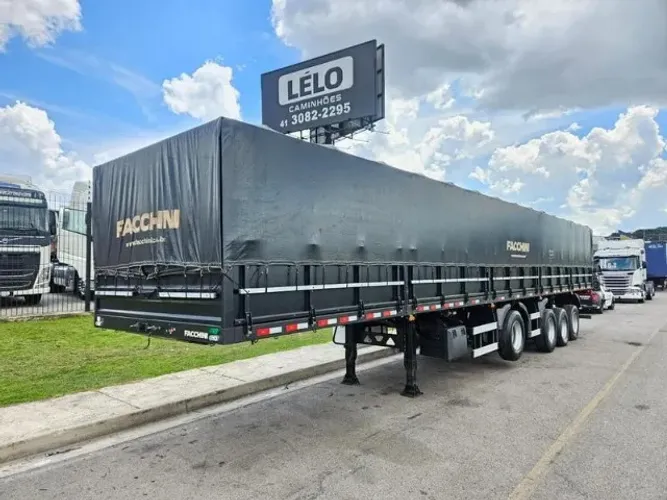 Carreta 4 Eixo Graneleiro Facchini Ano 2024 Assoalho de chapa SEM PNEU 14.5 x 1.80 