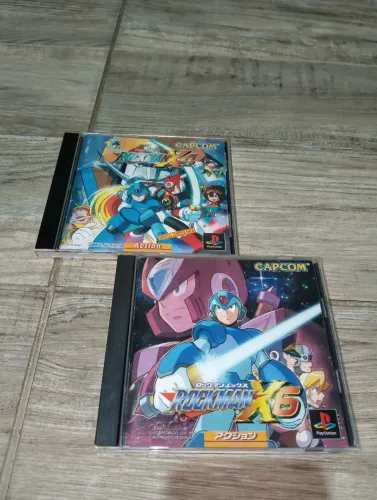 Rockman X4 e X6 Originais Japoneses