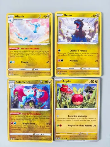 Cartas Pokémon - Comum *TIPO DRAGÃO*