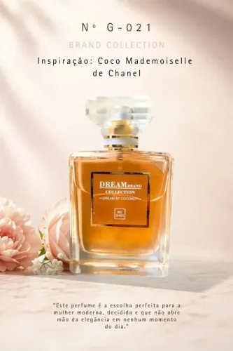 Brand Collection - N° G021 - 100ml - Inspiração: Coco Mademoiselle da Chanel