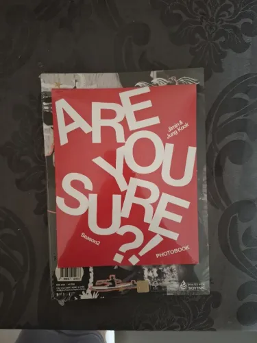 Photobook Are you sure? JIMIN E JUNGKOOK 