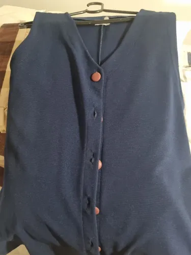 Colete feminino, usado, inteiro, tam G