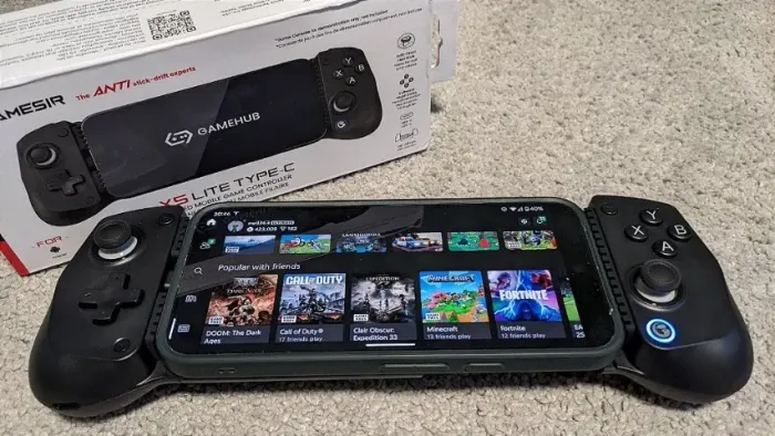 Controle para Celular Gamepad Gamesir X5 Tipo C Android e IOS