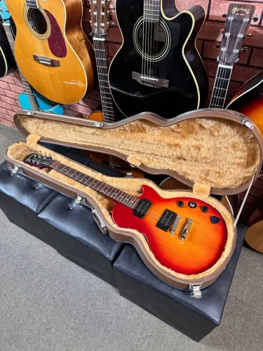 Guitarra Les paul Epiphone Vintage Edition com hardcase ANALISO TROCAS