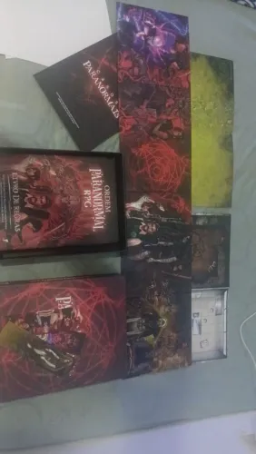 Box livro de regras ordem paranormal