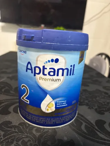 Lata de leite Vazia Aptamil 800g - Lembrancinhas e centro de mesa