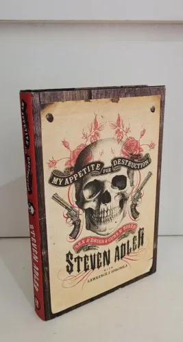 Livro biografia Steven Adler Guns N' Roses Importada em INGLÊS