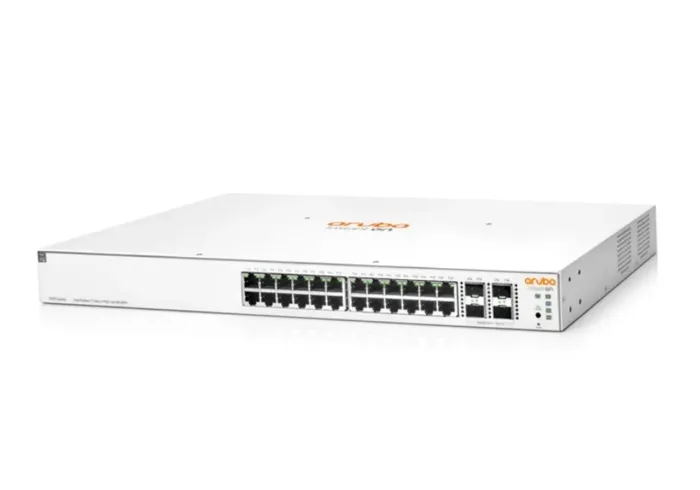 Switch HPE Aruba Instant On 1930 JL683B 24 Portas PoE+ 195W + 4 SFP+ 10Gb