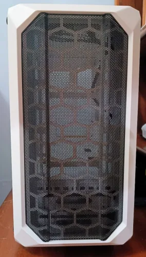 Gabinete Mini Tower Galax Nebulosa, Vidro temperado sem Fan, Cor Branca
