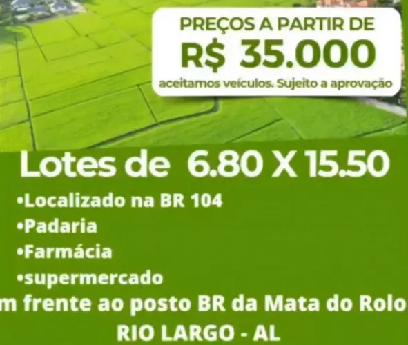 Vendo apenas 1 lote