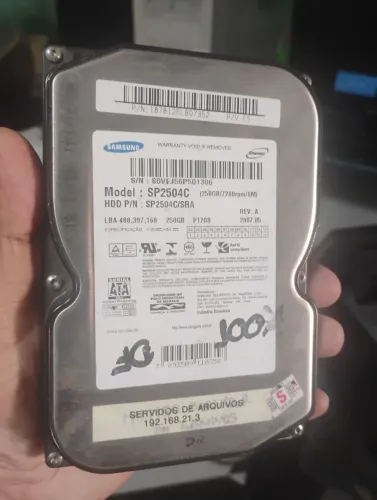HD 250gb windows 10 pro.. perfeito funcionamento