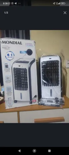 Climatizador mondial NOVO BARATO.