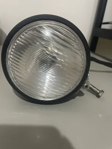Farol vintage moto custom , Harley Davidson