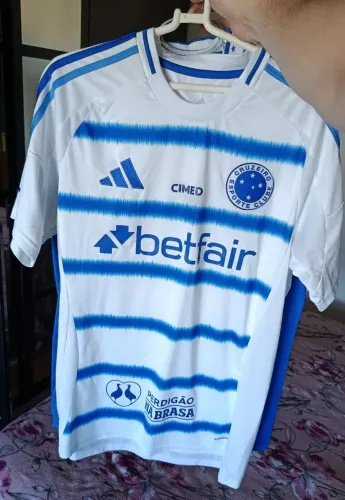 Camisa Cruzeiro Esporte Clube (Usada em Jogo)