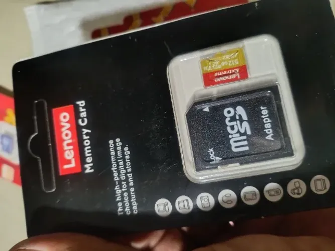 Lote de 5 cartões de memória de 512gb - R$ 250