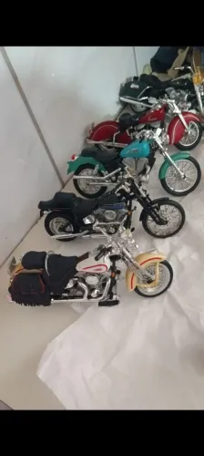 Mini motos de coleção