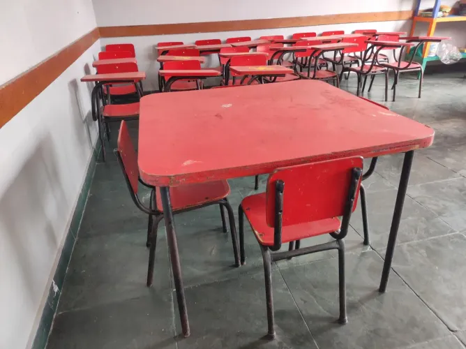 Mesinhas pré escolar conjunto