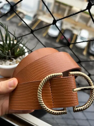 Cinto Feminino Caramelo