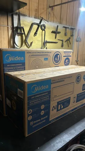 AR condicionado Midea 12.000 btus quente e frio 