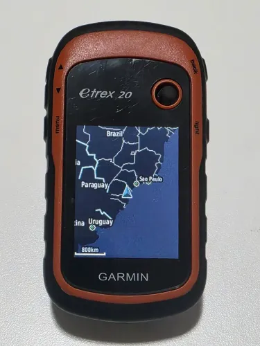 GPS GARMIN ETREX 20 PORTÁTIL MÃO 2.2" GLONASS TRILHA CICLISMO MONTANHISMO AVENTURA 