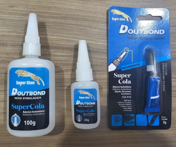 Cola instantânea Doutbond super bond cola tudo