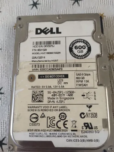 HD pequeno para notebook ou sistema de segurança