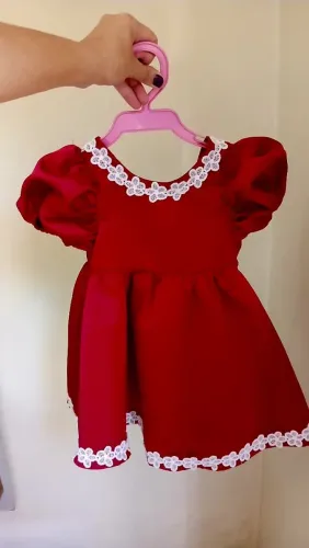 Vestido infantil 6 a 9 meses