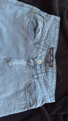 Calça jeans bluesteel slim cropped 36