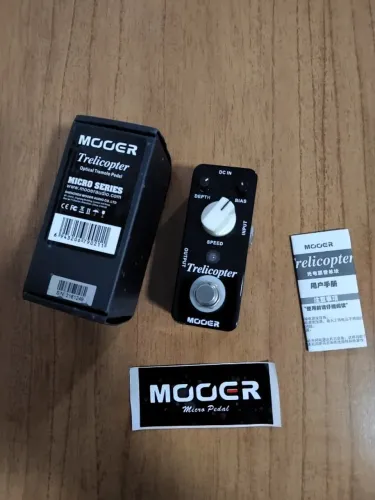 Pedal Mooer Trelicopter - Tremolo Óptico - Na Caixa