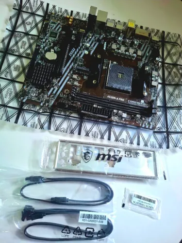PLACA-MÃE MSI A520M-A PRO ? AM4 | DDR4 | M.2