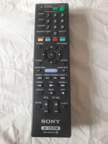 Controle Remoto Home Theather Sony HBD-E280
