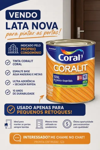 Lata de Tinta para portas