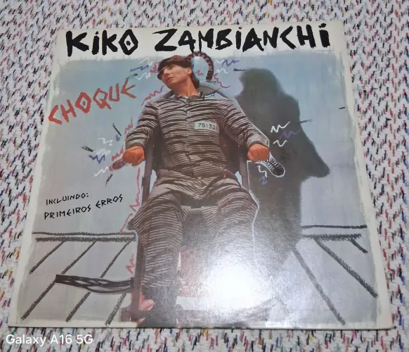 Lp Kiko Zambianchi / Choque. 1985