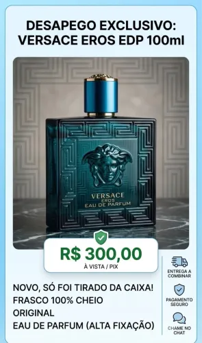 Perfume Eros Versace EAU DE PARFUM