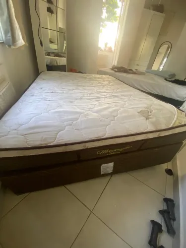 Cama de casal Ortobom