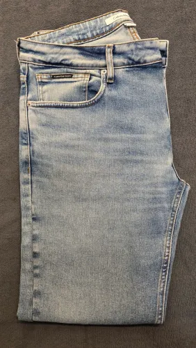 Calça jeans claro Slim Calvin Klein