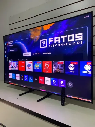 55 SAMSUNG SMART WIFI COMPLETA 4K UHD XBOX ALEXA 3 MIL CANAIS FECHADOS GRÁTIS + BLUETOOTH