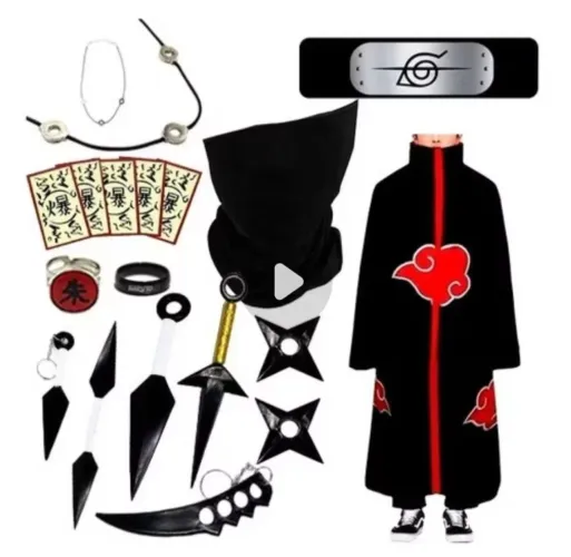 Fantasia Naruto Infantil e Adulto