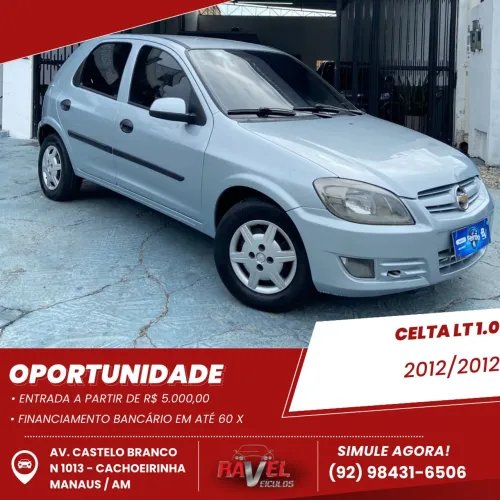 Chevrolet Celta Spirit/ LT 1.0 MPFI 8V Flexp. 5P 2012
