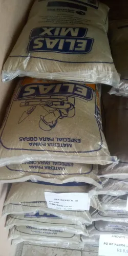 AREIA GROSSA- SACOS com 20 kg