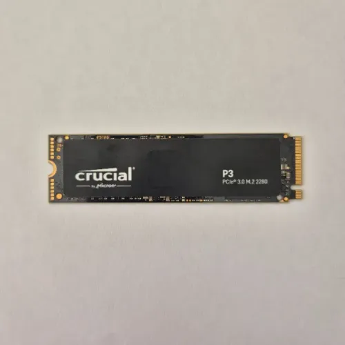 SSD 500gb Nvme Crucial P3, M.2 2280