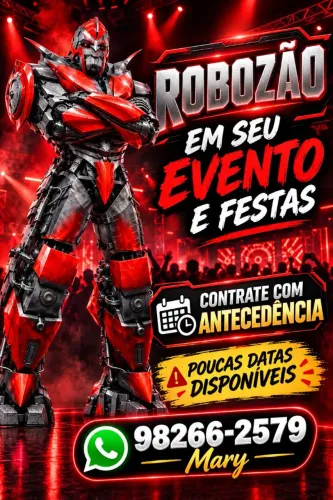 Robozão no seu Evento ou Festa