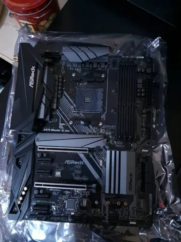 PLACA MÃE AMD ASROCK X470 MASTER SLI RYZEN
